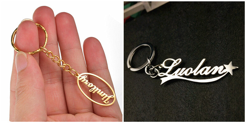 custom name keychains made to order personalised key chains makers personalized metal keychain manufacturers